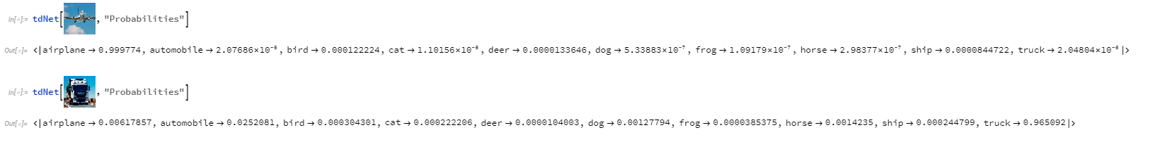 CIFAR10 Classification Probabilities