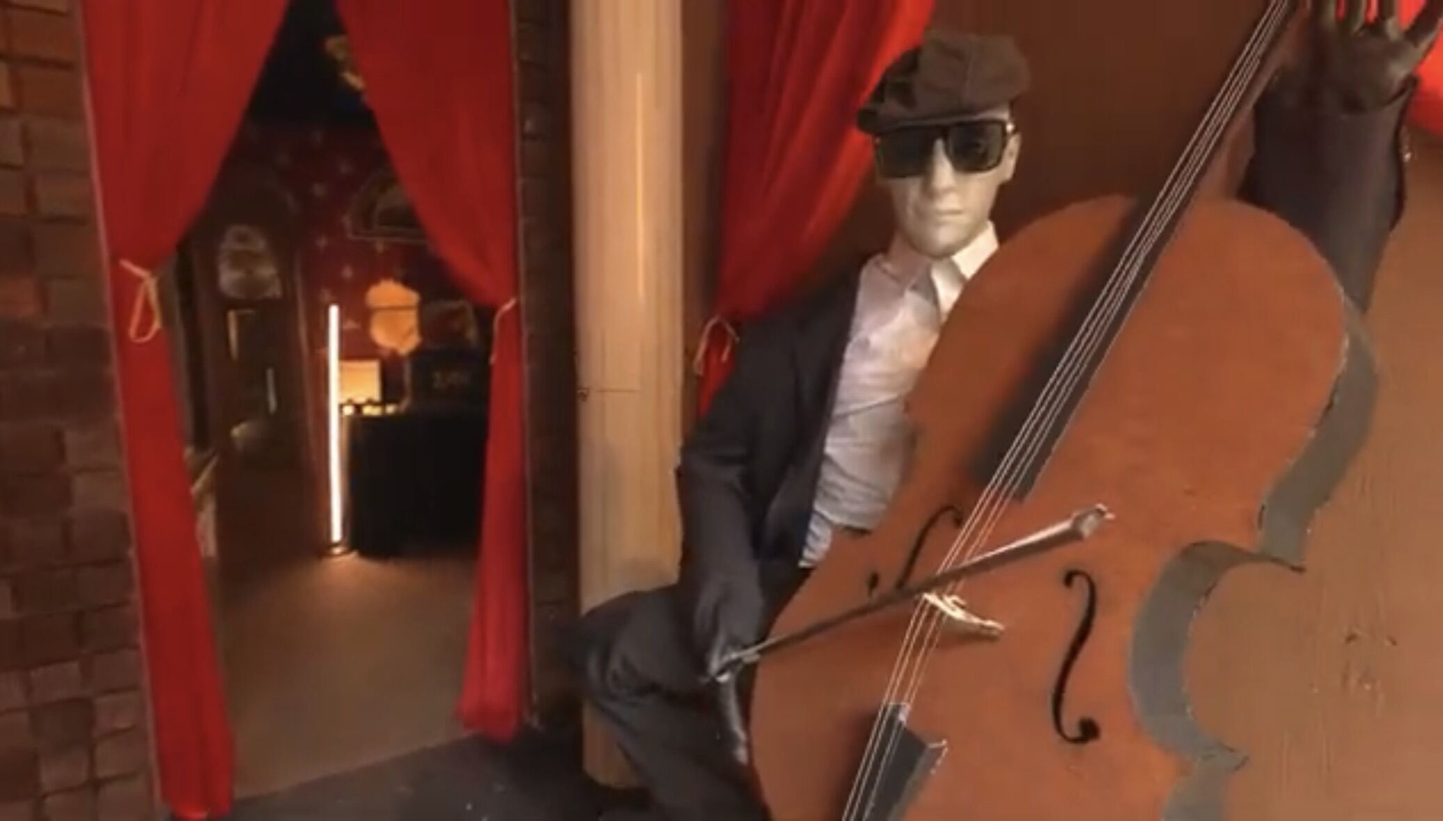 Concert Hall — cello craft and hidden scanner